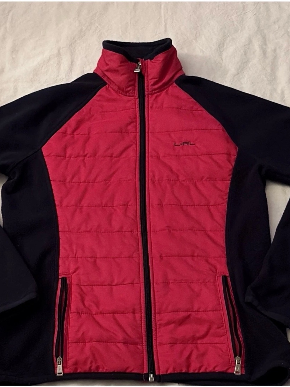 L-RL Ralph Lauren Active Hybrid Jacket Petite Medium